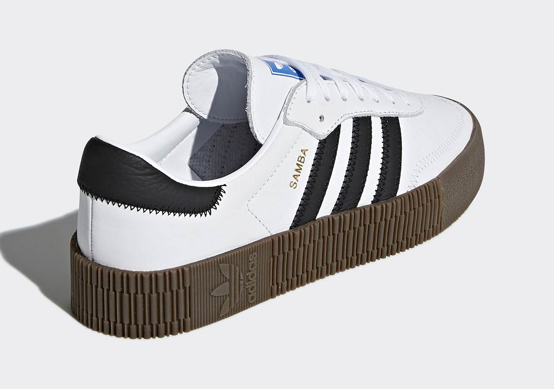 adidas Sambarose White Black Gum