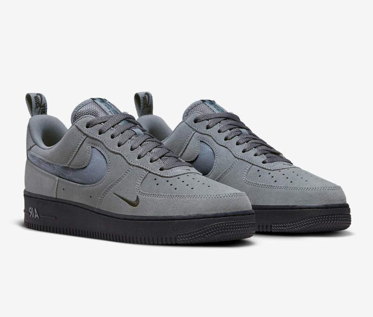 Nike Air Force 1 Low '07 LV8 Reflective Swoosh Cool Grey