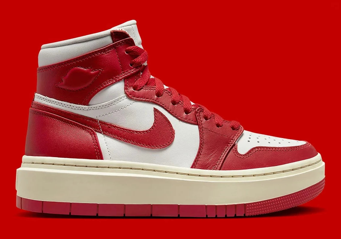 Jordan 1 Elevate High Summit White Varsity Red