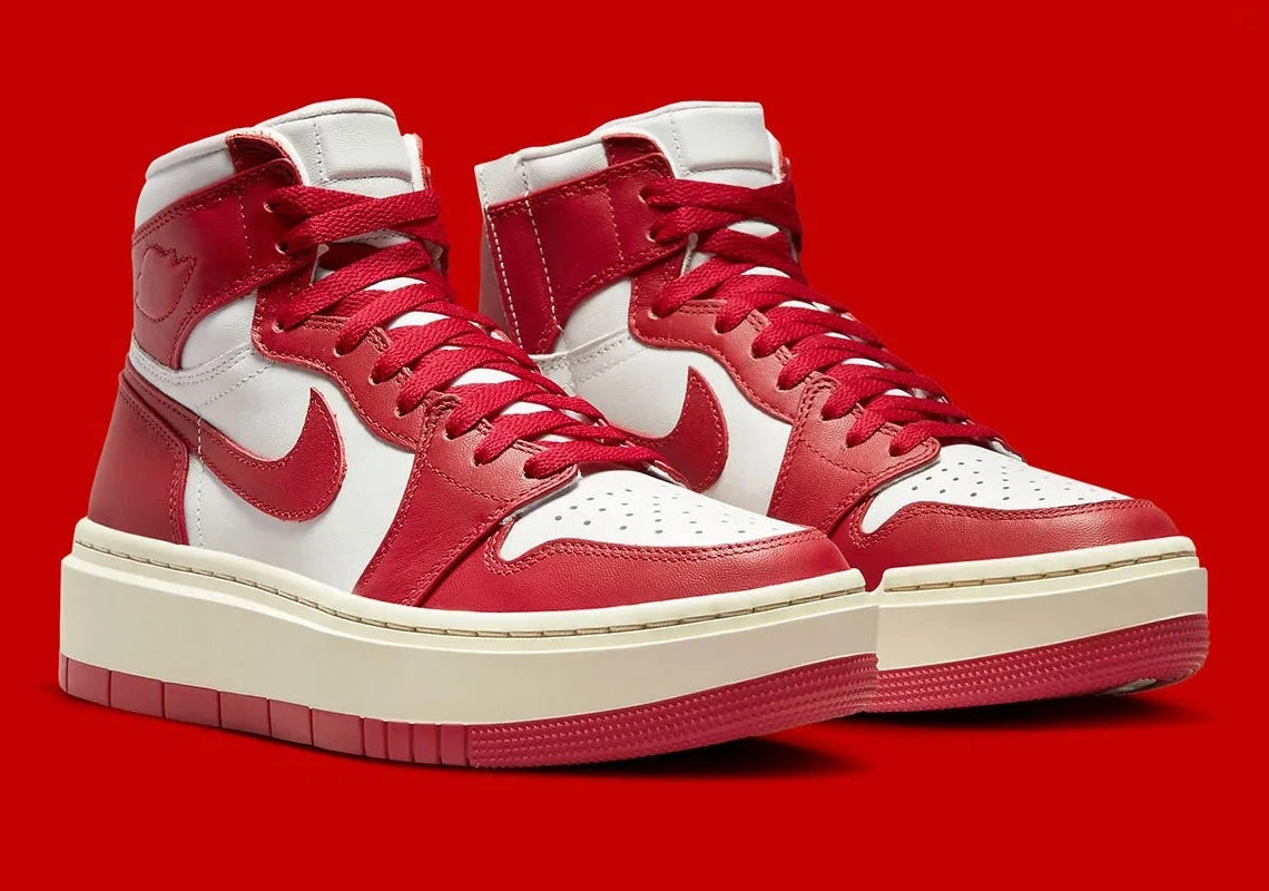 Jordan 1 Elevate High Summit White Varsity Red