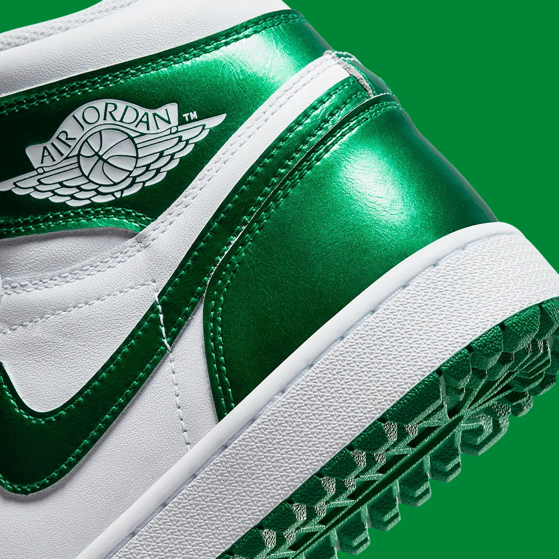 Jordan 1 Retro High Golf Metallic Green