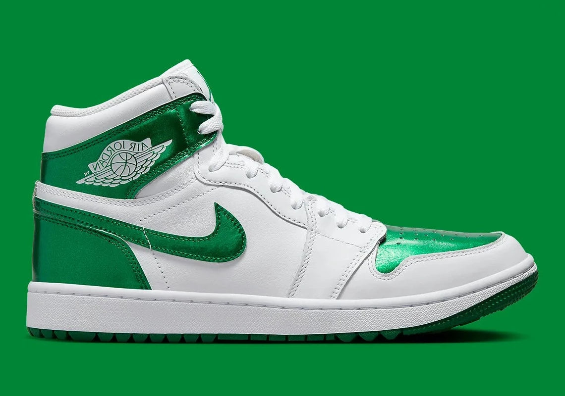 Jordan 1 Retro High Golf Metallic Green