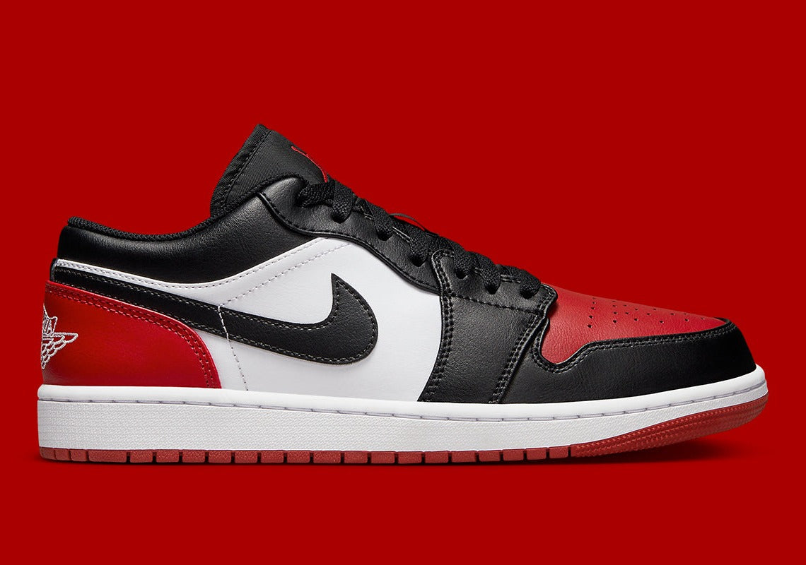 Jordan 1 Low Bred Toe 2.0