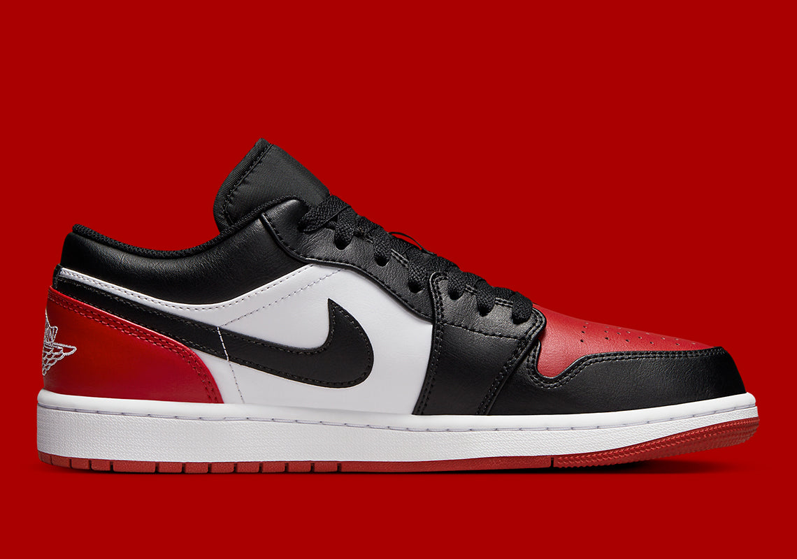 Jordan 1 Low Bred Toe 2.0