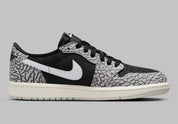 Jordan 1 Retro Low OG Black Cement