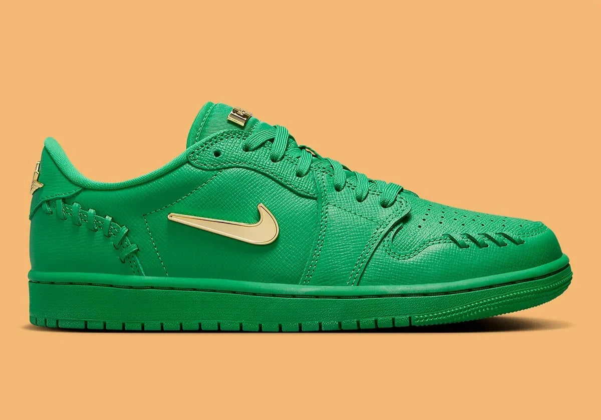 Jordan 1 Low Method of Make Lucky Green