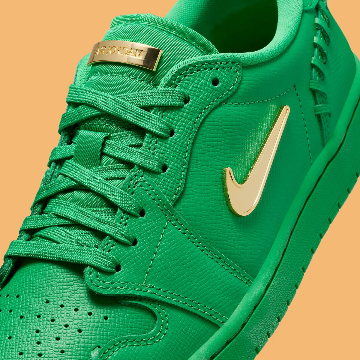 Jordan 1 Low Method of Make Lucky Green