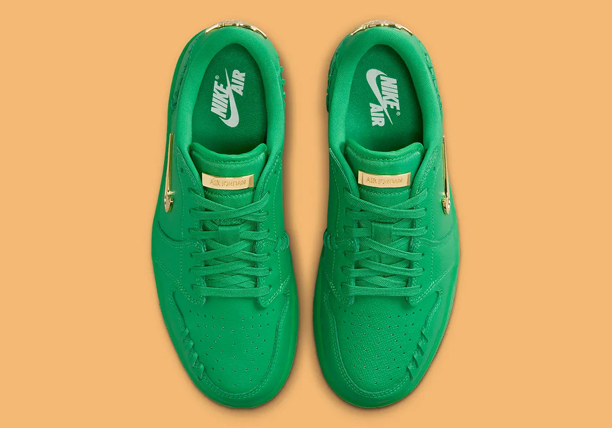 Jordan 1 Low Method of Make Lucky Green