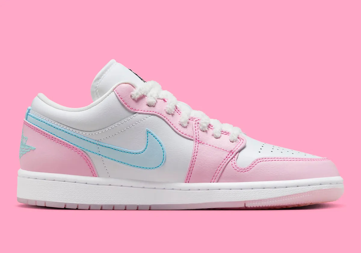 Jordan 1 Low SE Paw Print Pink Foam