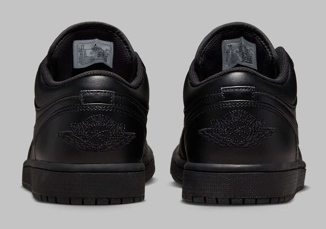 Jordan 1 Low Triple Black (2022)