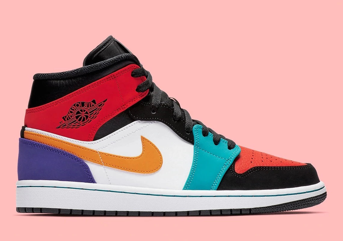 Jordan 1 Mid Bred Multi-Color