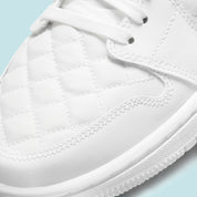 Jordan 1 Mid Quilted White