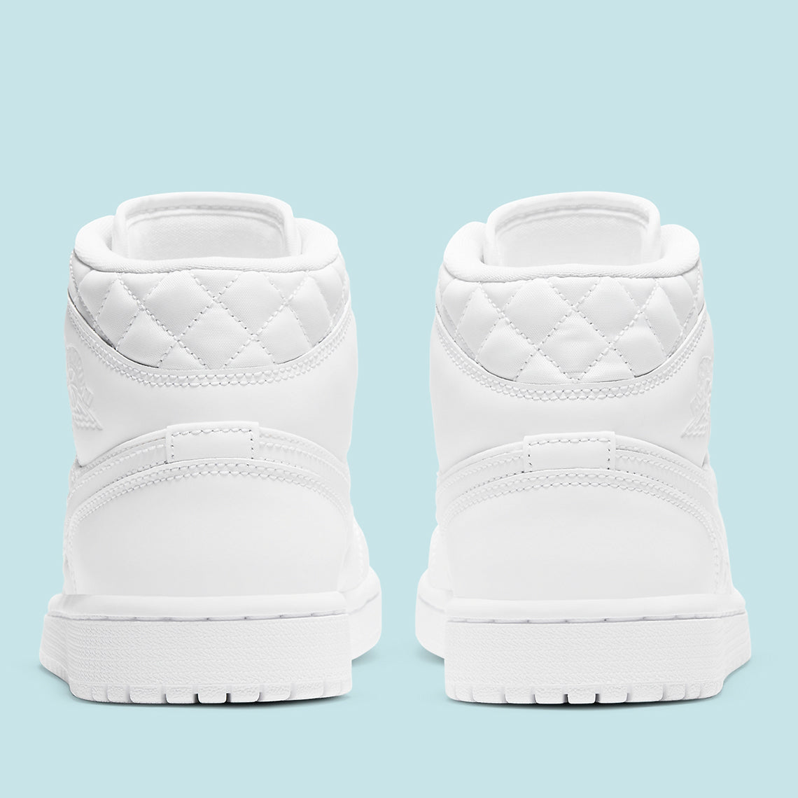 Jordan 1 Mid Quilted White