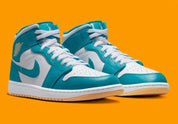 Jordan 1 Mid Aquatone