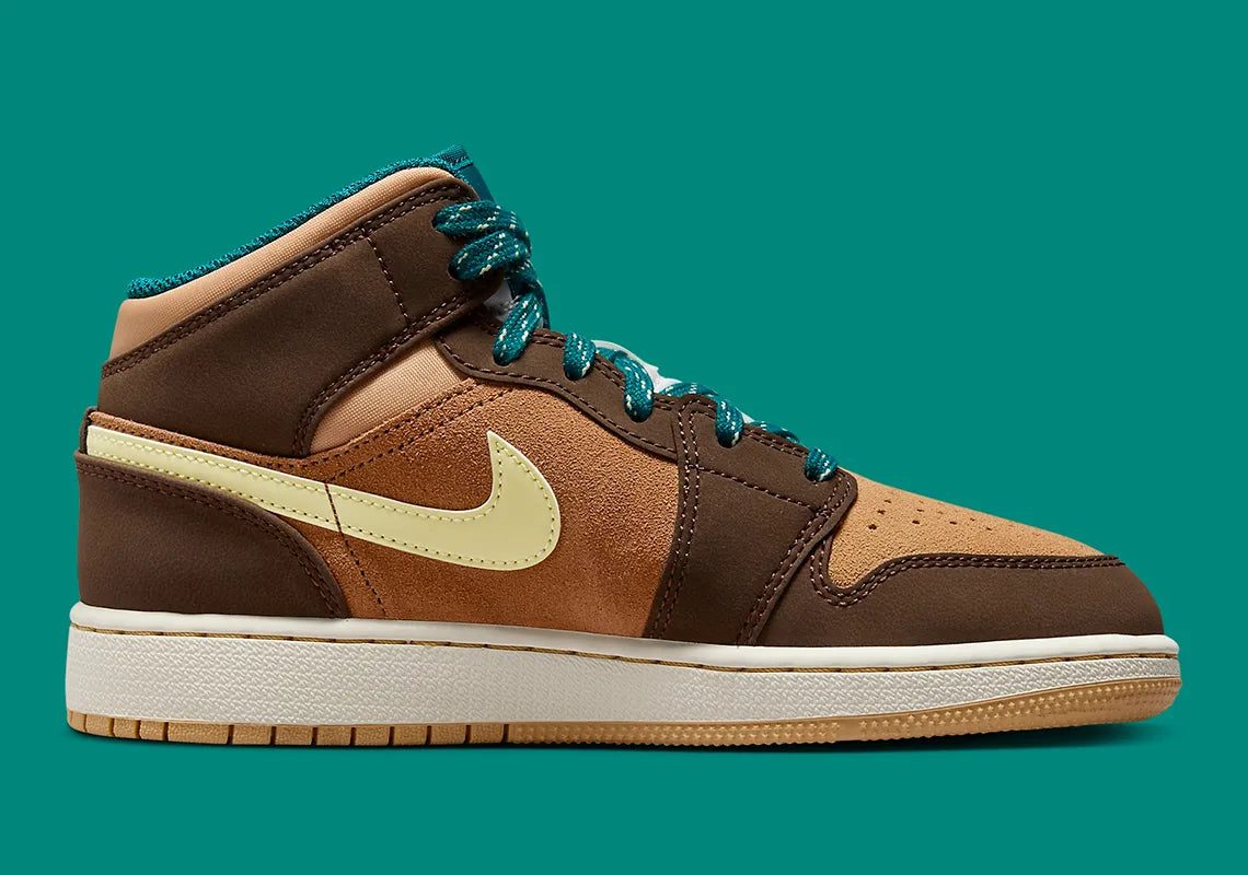 Jordan 1 Mid Cacao Wow