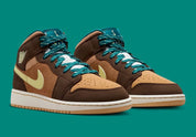 Jordan 1 Mid Cacao Wow