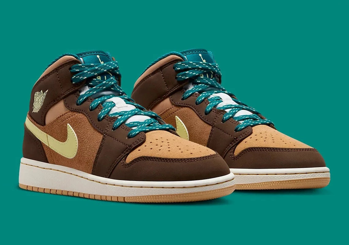 Jordan 1 Mid Cacao Wow