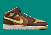 Jordan 1 Mid Cacao Wow