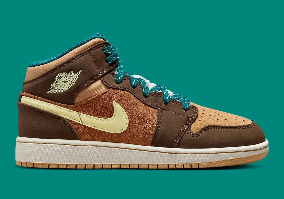 Jordan 1 Mid Cacao Wow