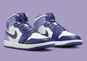 Jordan 1 Mid Blueberry