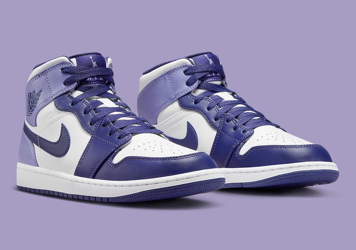 Jordan 1 Mid Blueberry