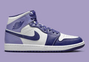 Jordan 1 Mid Blueberry