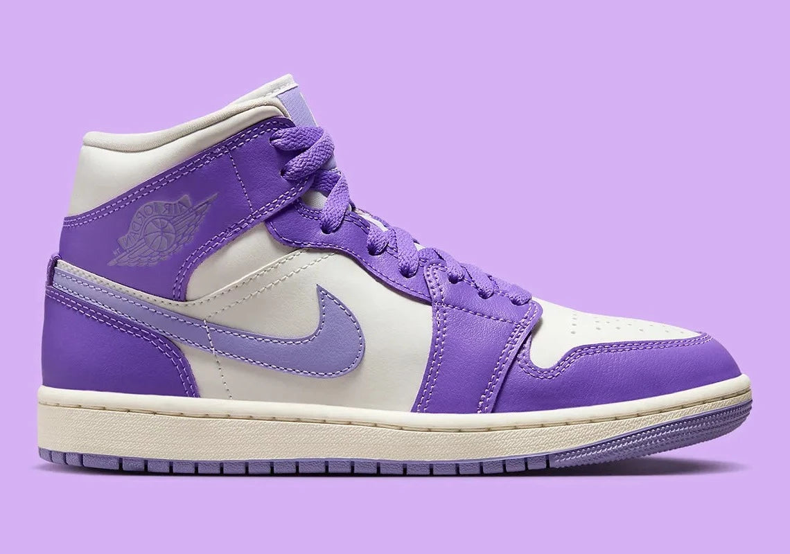 Jordan 1 Mid Action Grape