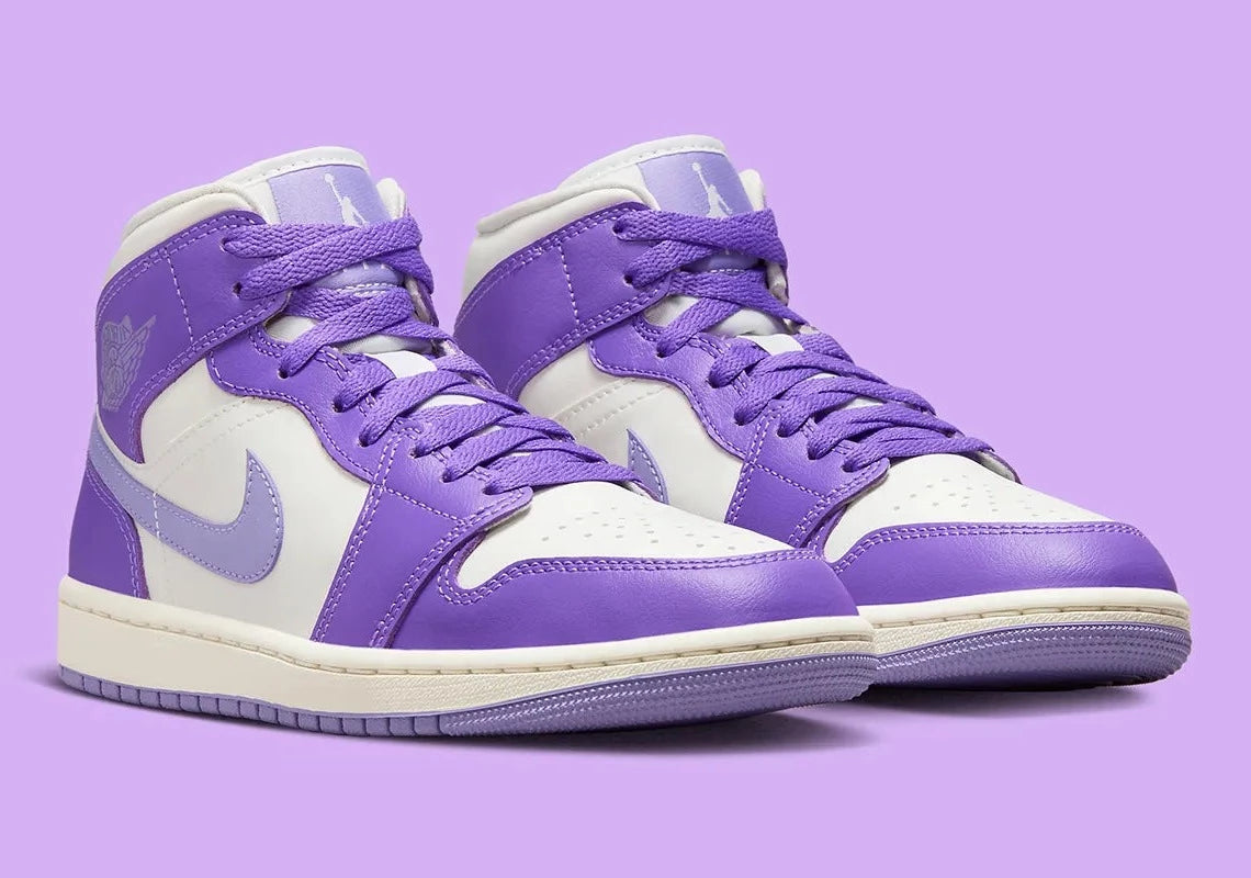 Jordan 1 Mid Action Grape