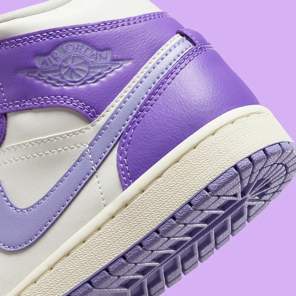 Jordan 1 Mid Action Grape