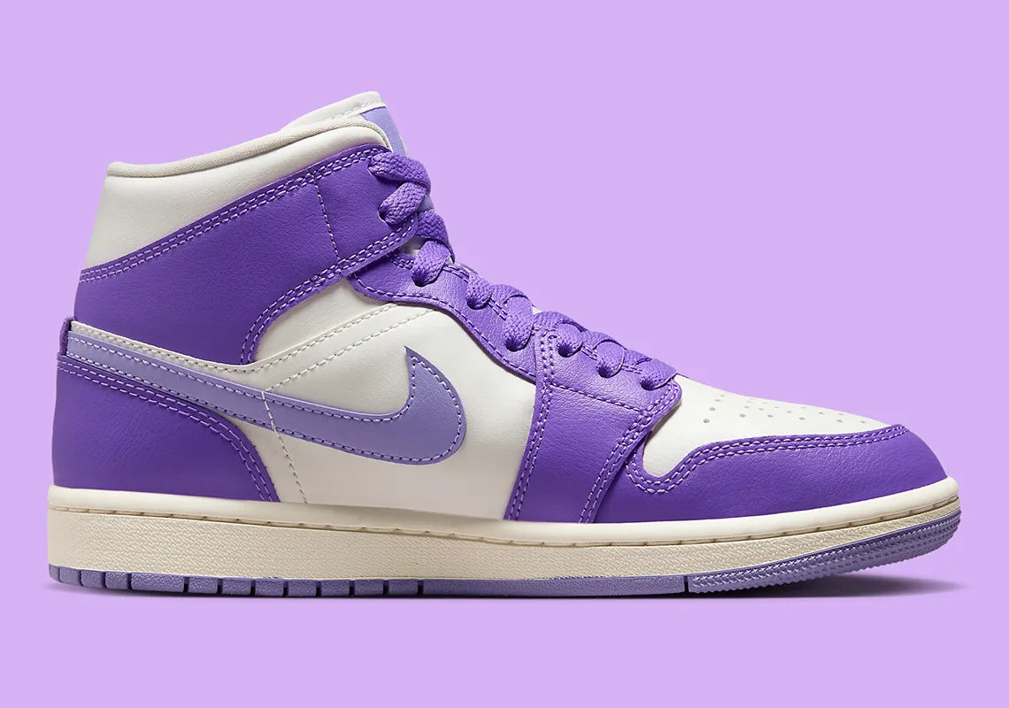 Jordan 1 Mid Action Grape