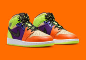 Jordan 1 Mid SE Volt Vivid Orange