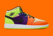 Jordan 1 Mid SE Volt Vivid Orange