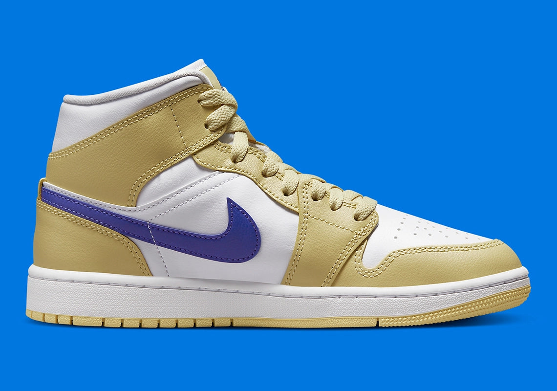 Jordan 1 Mid Lemon Wash Lapis