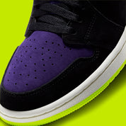 Jordan 1 High Zoom Air CMFT Black Court Purple Lemon Venom