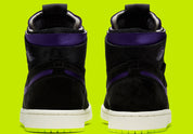 Jordan 1 High Zoom Air CMFT Black Court Purple Lemon Venom