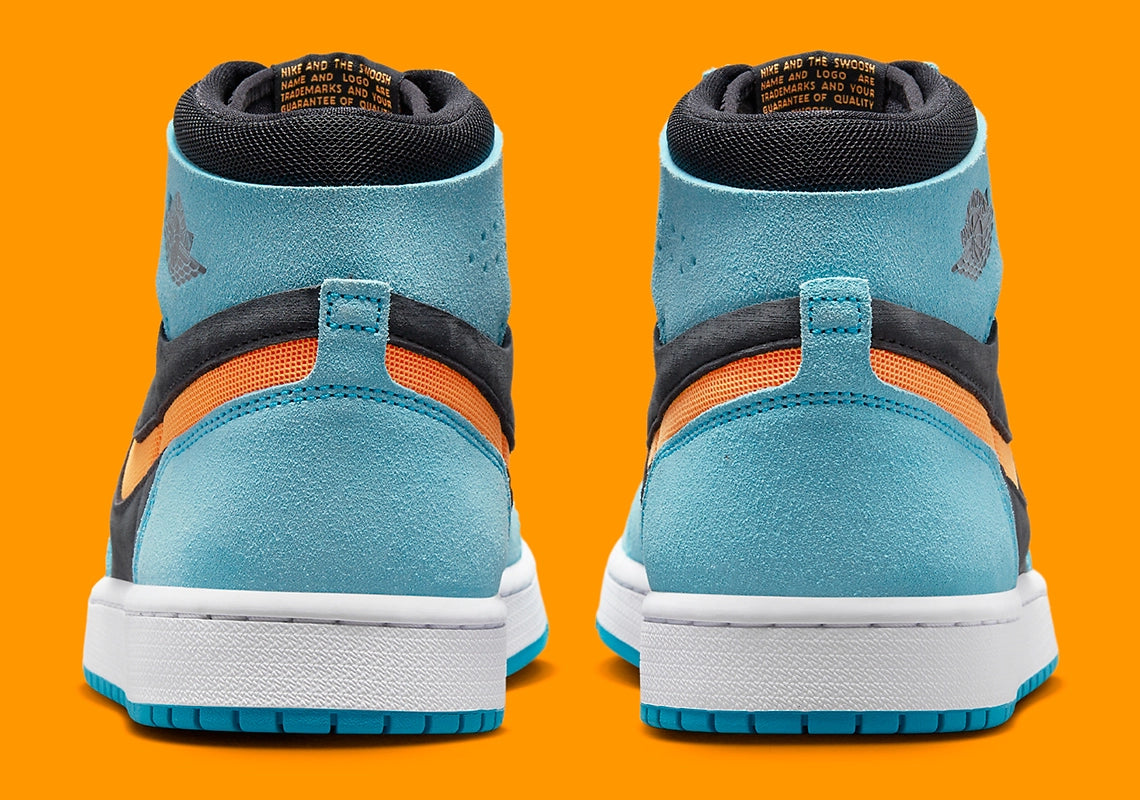 Jordan 1 Zoom CMFT 2 Bleached Aqua Bright Citrus