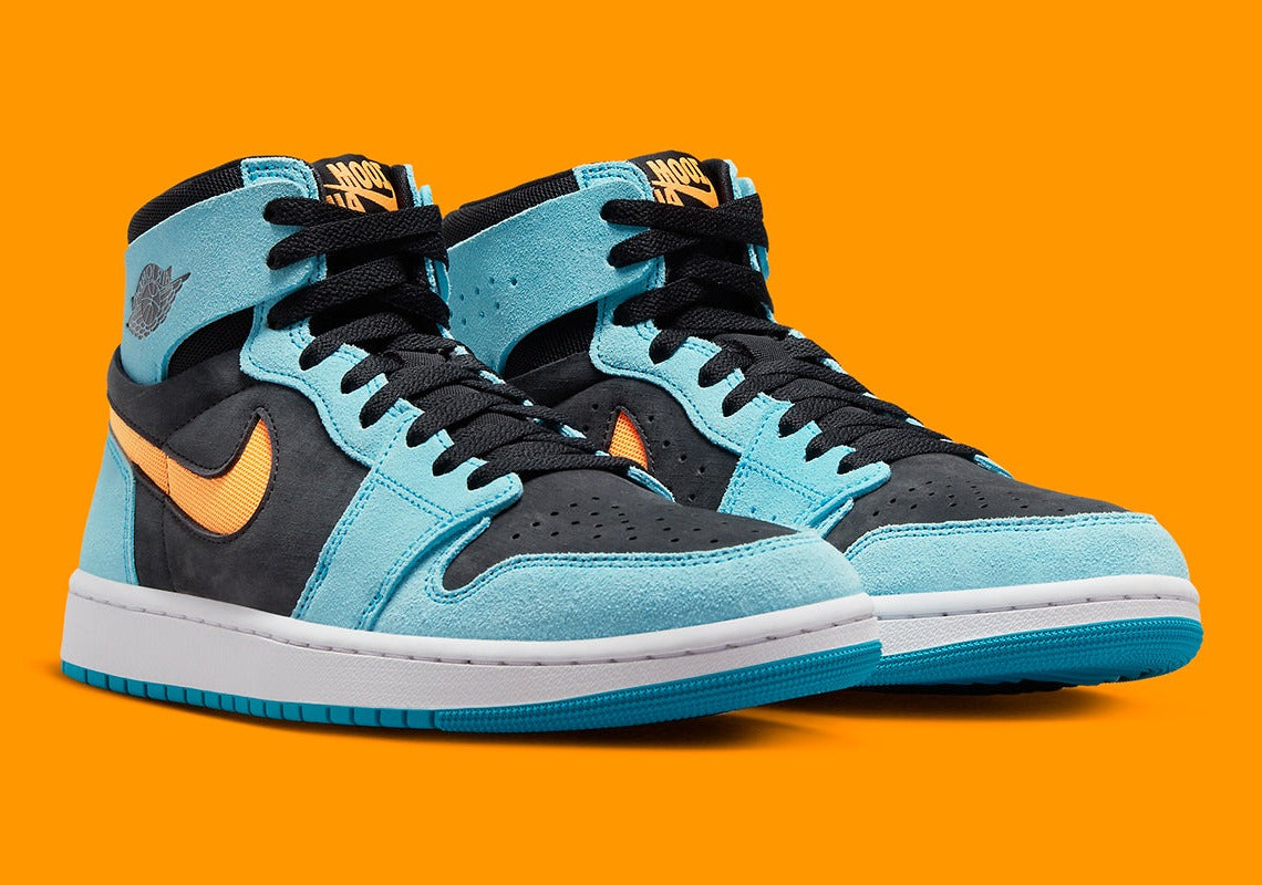 Jordan 1 Zoom CMFT 2 Bleached Aqua Bright Citrus