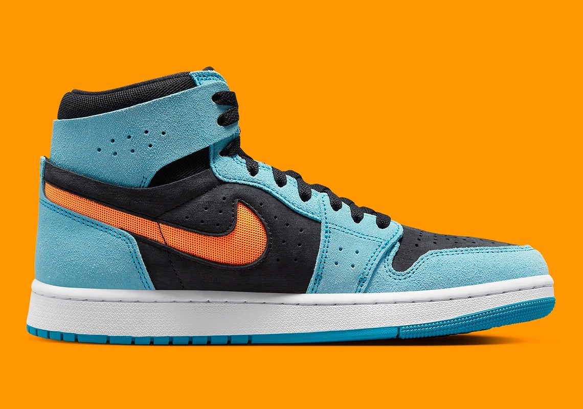 Jordan 1 Zoom CMFT 2 Bleached Aqua Bright Citrus