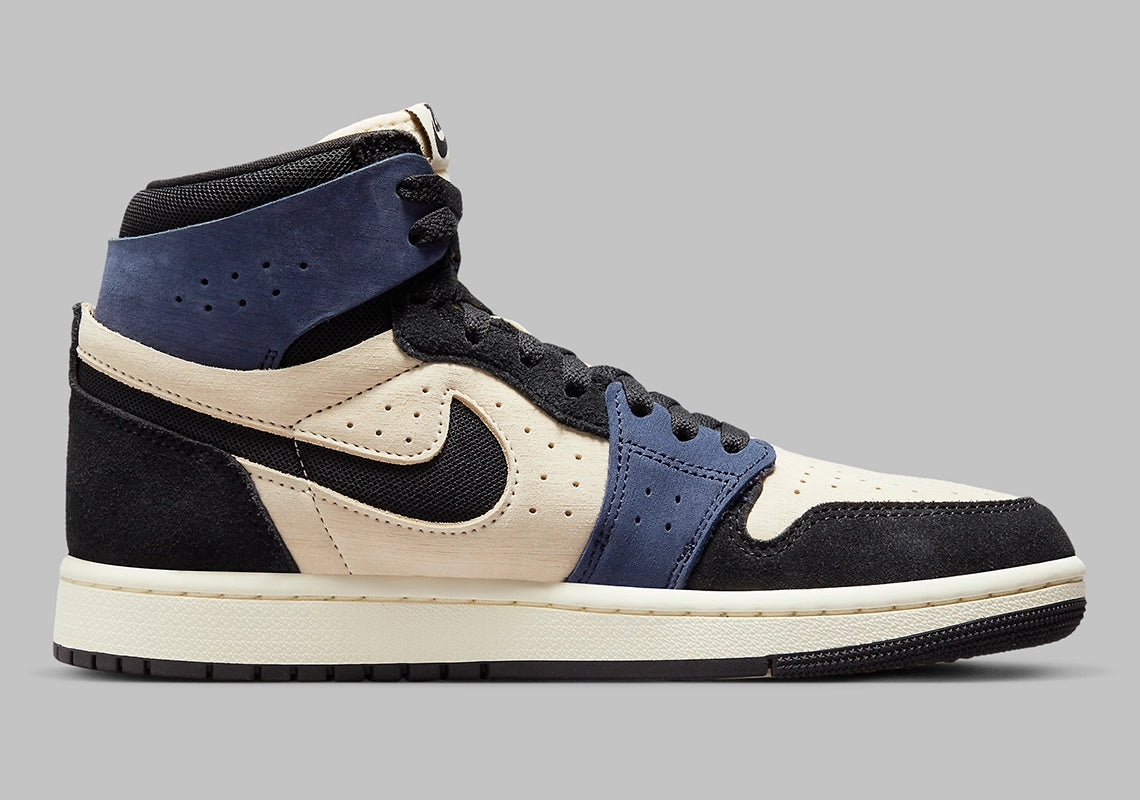 Jordan 1 High Zoom Air CMFT 2 Muslin Blackened Blue