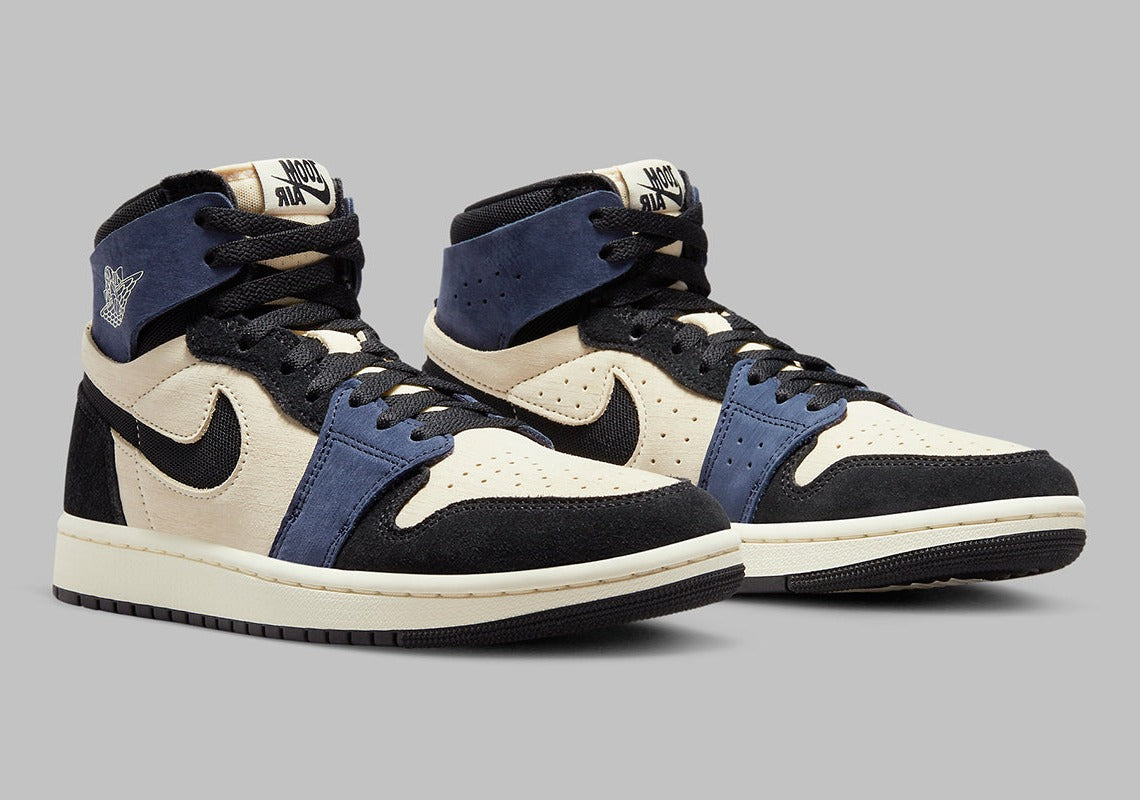 Jordan 1 High Zoom Air CMFT 2 Muslin Blackened Blue