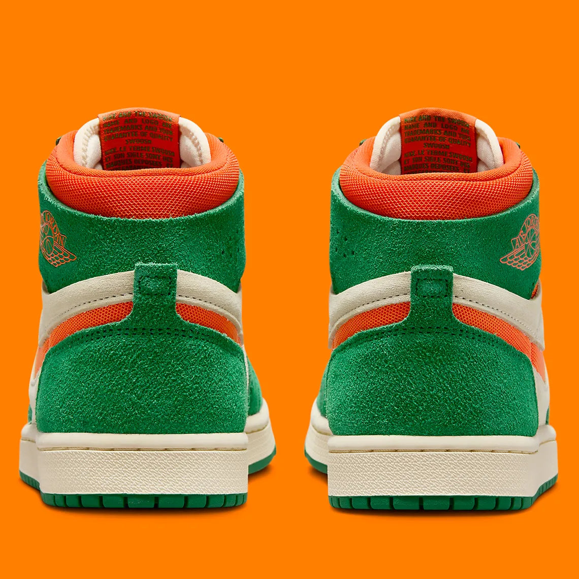 Jordan 1 High Zoom Air CMFT 2 Pine Green Orange Blaze