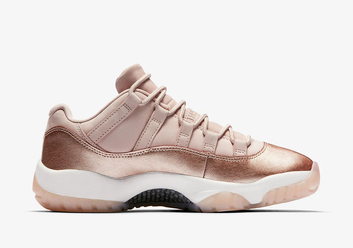 Jordan 11 Retro Low Rose Gold