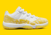 Jordan 11 Retro Low Yellow Snakeskin