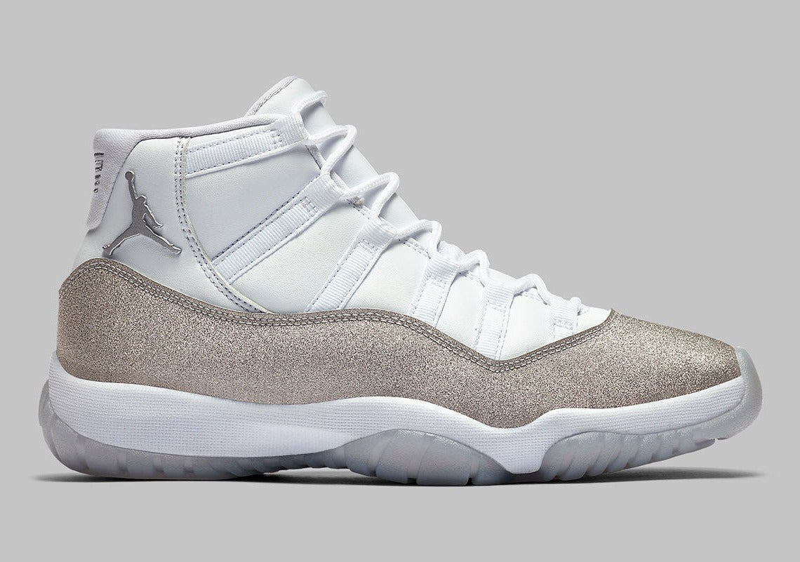 Jordan 11 Retro White Metallic Silver