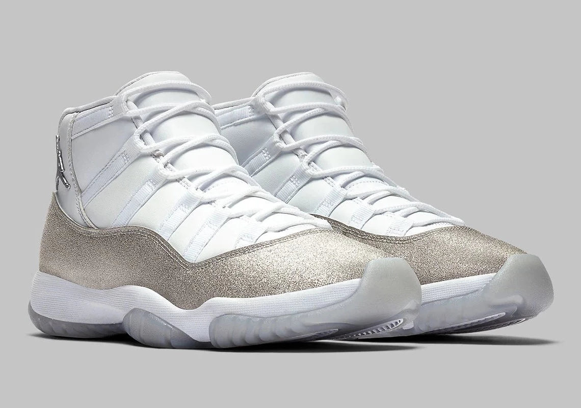 Jordan 11 Retro White Metallic Silver