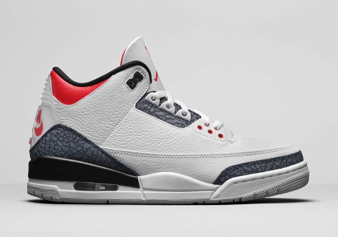 Jordan 3 Retro SE Fire Red Denim (2020)