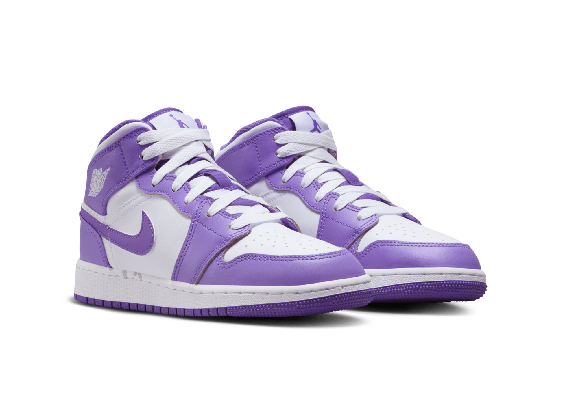 Jordan 1 Mid Purple Venom