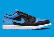 Jordan 1 Low Black University Blue