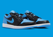 Jordan 1 Low Black University Blue