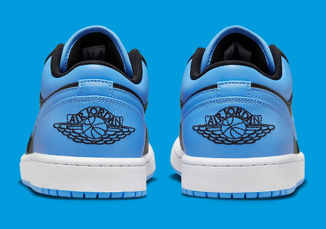 Jordan 1 Low Black University Blue